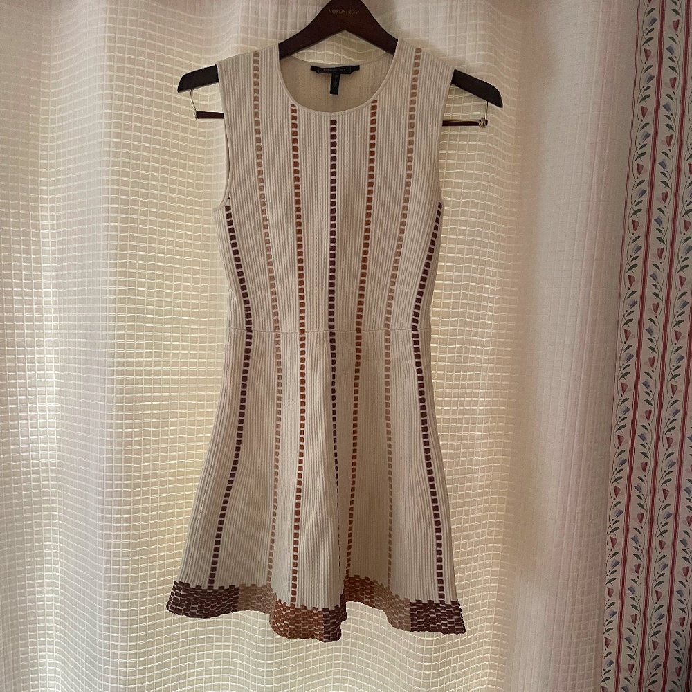 BCBG Max Azria cream dress